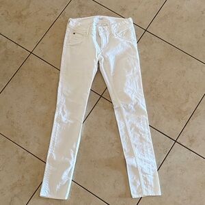 Hudson Jeans Women's White Skinny Jeans 26